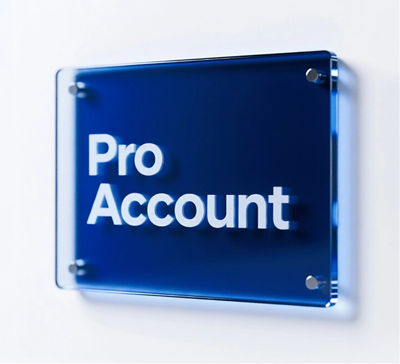 pro account mobile version